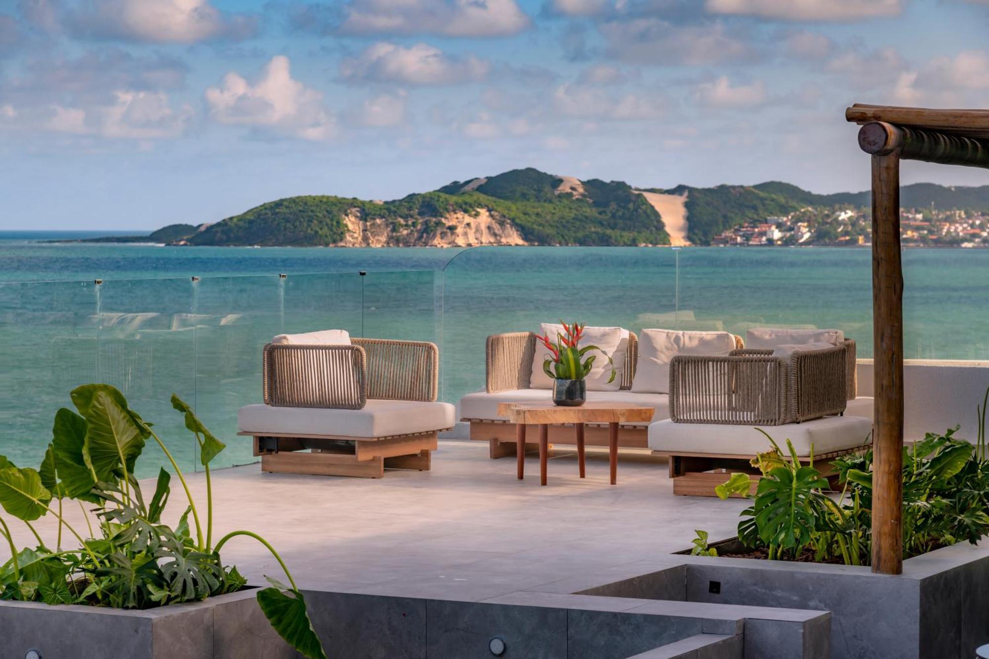 Serhs Natal Grand Hotel & Resort 외부 사진 View of Koh Chang from the resort